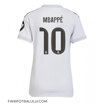 Real Madrid Kylian Mbappe #10 Tricou Fotbal Replică 2025-26 Femei Acasa